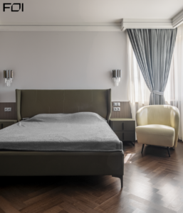 Sypialnia w stylu azjatyckim – eleganckie wykończenie wnętrza