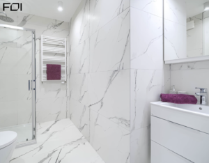 łazienka w mieszkaniu inwestycyjnym nowoczesna aranżacja