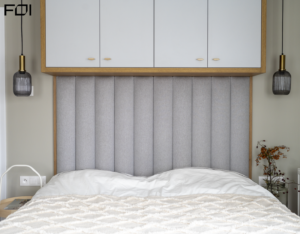 elegancka sypialnia master w apartamencie dla rodziny